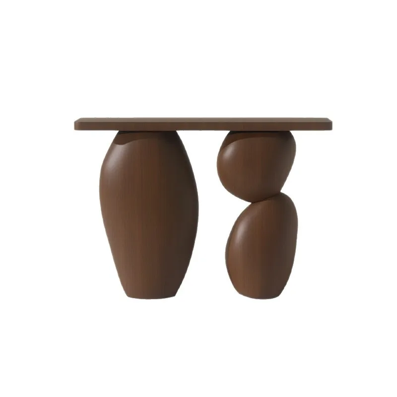 medieval wabi-sabi wind new Chinese-style solid wood entry front door against the wall light luxury art end-view table
medieval wabi-sabi wind new Chinese-style solid wood entry front door against the wall light luxury art end-view table