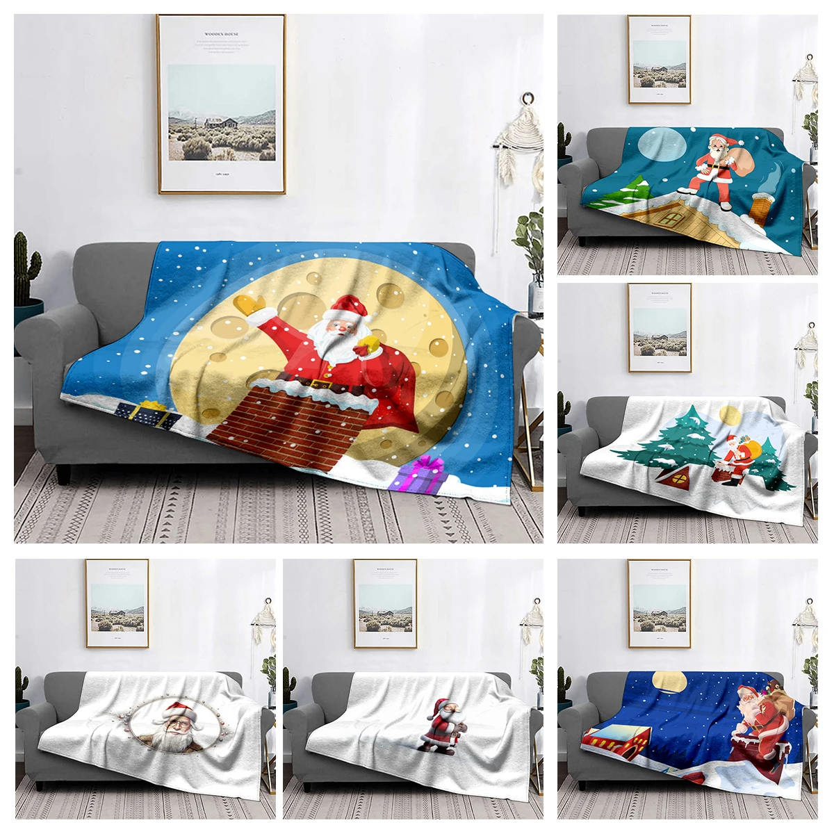 Home decoration plush Throw Sofa blanket Bedspread bed fluffy soft blankets decor Plaid Modern Halloween Merry Christmas winter
Home decoration plush Throw Sofa blanket Bedspread bed fluffy soft blankets decor Plaid Modern Halloween Merry Christmas winter