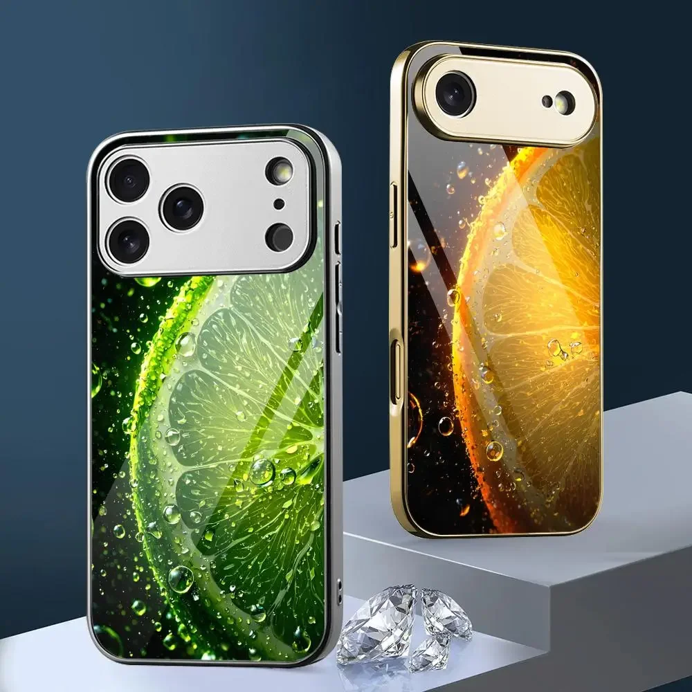 Tangerine Fashion Phone Case For iPhone 17 16 15 14 13 12 Pro Max Plus Electroplated Metal Bumper Shockproof Case
Tangerine Fashion Phone Case For iPhone 17 16 15 14 13 12 Pro Max Plus Electroplated Metal Bumper Shockproof Case
