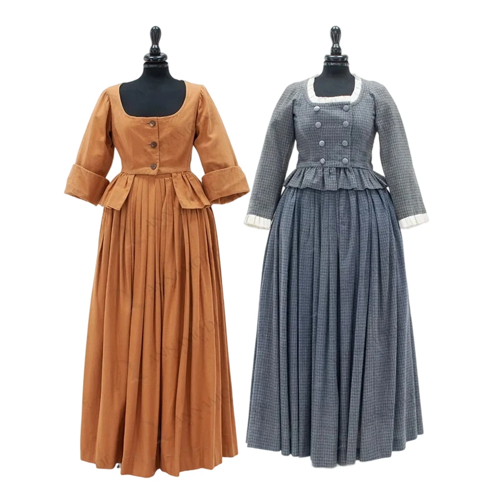 1830s Civilian Costume Medieval Women's Scottish Highland Dress Victorian Colonial Manor Duchess Rococo Afternoon Ball Gown
1830s Civilian Costume Medieval Women's Scottish Highland Dress Victorian Colonial Manor Duchess Rococo Afternoon Ball Gown