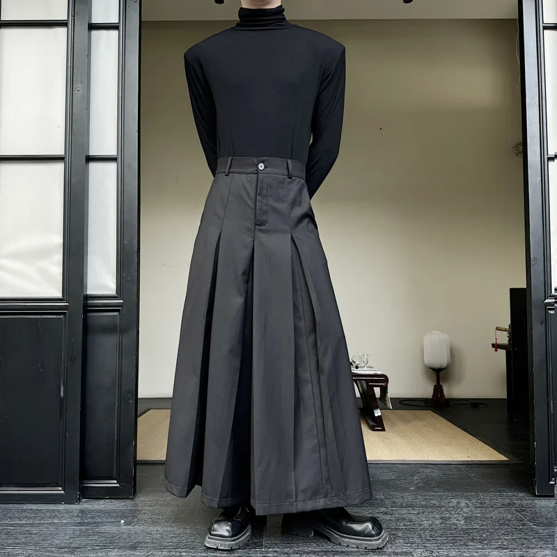 Spring Seasonal k Sle Bla Casual Samurai Pants Skirt Pants ex Pleated A-Line Pants Skirt Retro Wide Leg Pants...
Spring Seasonal k Sle Bla Casual Samurai Pants Skirt Pants ex Pleated A-Line Pants Skirt Retro Wide Leg Pants...