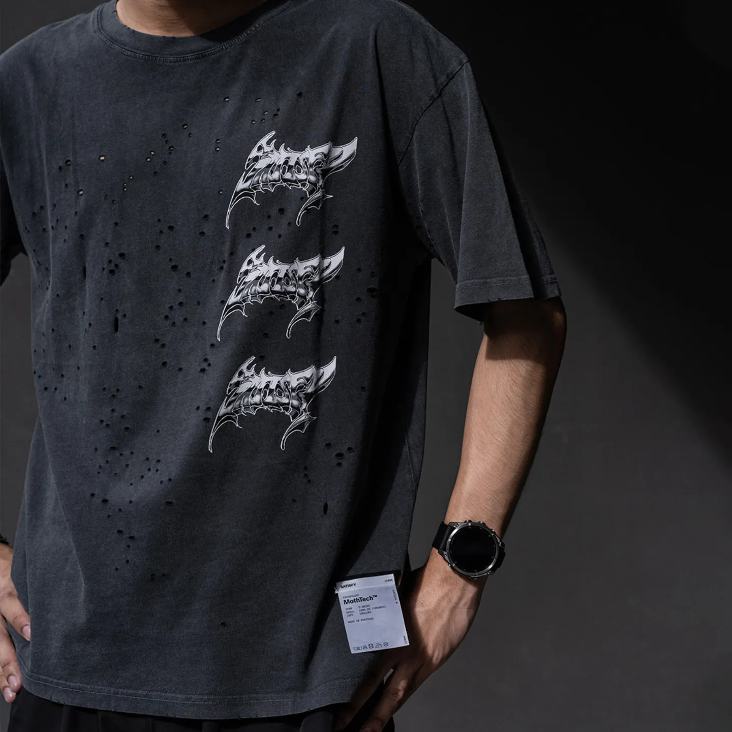 Satisfied Old Wrecking T-Shirt Grey Short Sleeve Tee
Satisfied Old Wrecking T-Shirt Grey Short Sleeve Tee