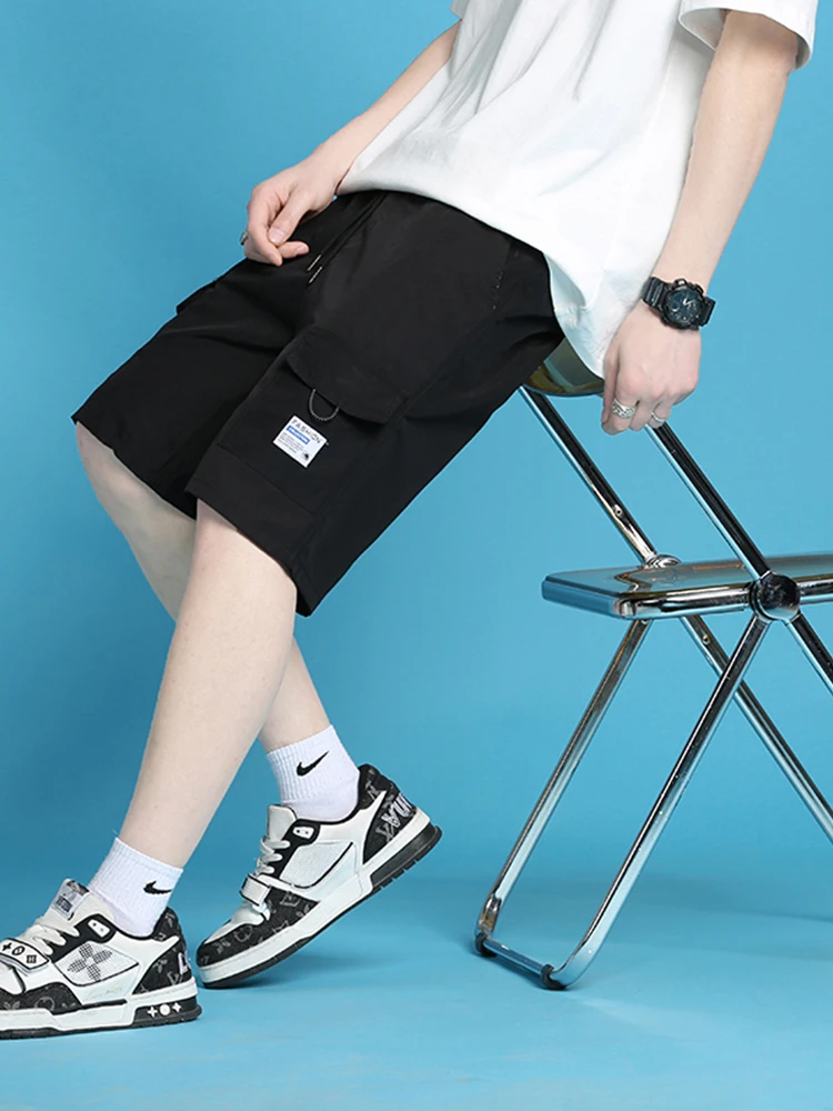 Breathable Ice Silk Thin Workwear orts Men's Summer New Sle Middle School Student Straight Casual Five-Quarter Pants
Breathable Ice Silk Thin Workwear orts Men's Summer New Sle Middle School Student Straight Casual Five-Quarter Pants