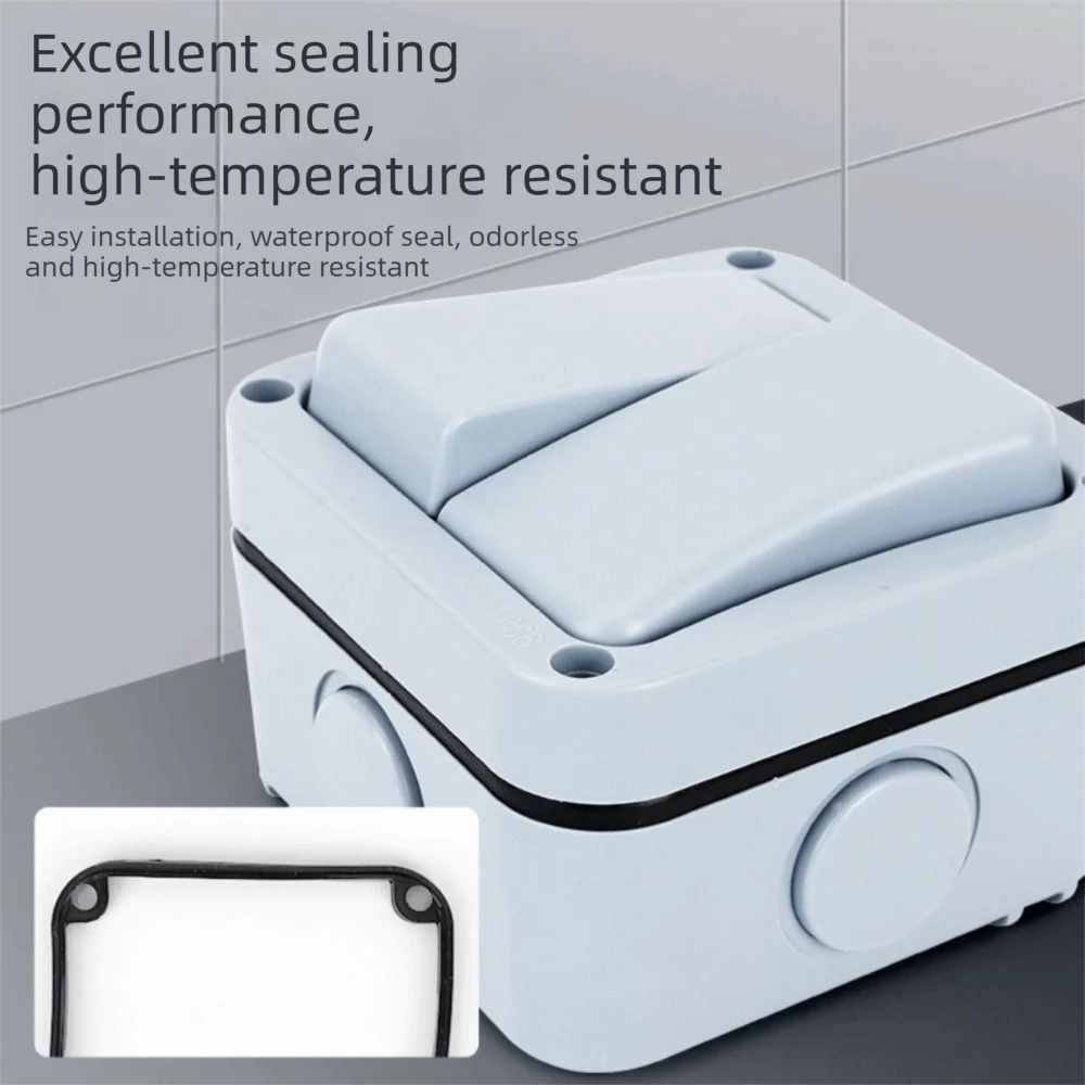 IP66 Waterproof IP66 Waterproof Garden Wall Switch Heat Resistant Dust-proof IP66 Outdoor Switch Push Button Remote Control
IP66 Waterproof IP66 Waterproof Garden Wall Switch Heat Resistant Dust-proof IP66 Outdoor Switch Push Button Remote Control