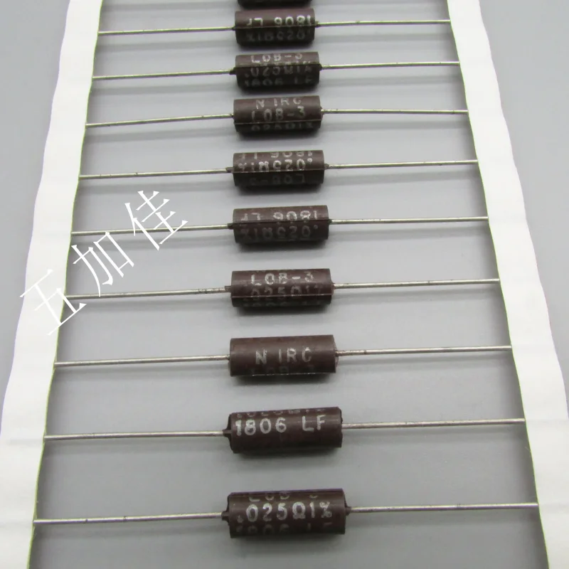 10-100pcs UK LOB-3 0.025R 25mR LOB3R025FLF 3W 1% fever resistor 5 * 14
10-100pcs UK LOB-3 0.025R 25mR LOB3R025FLF 3W 1% fever resistor 5 * 14