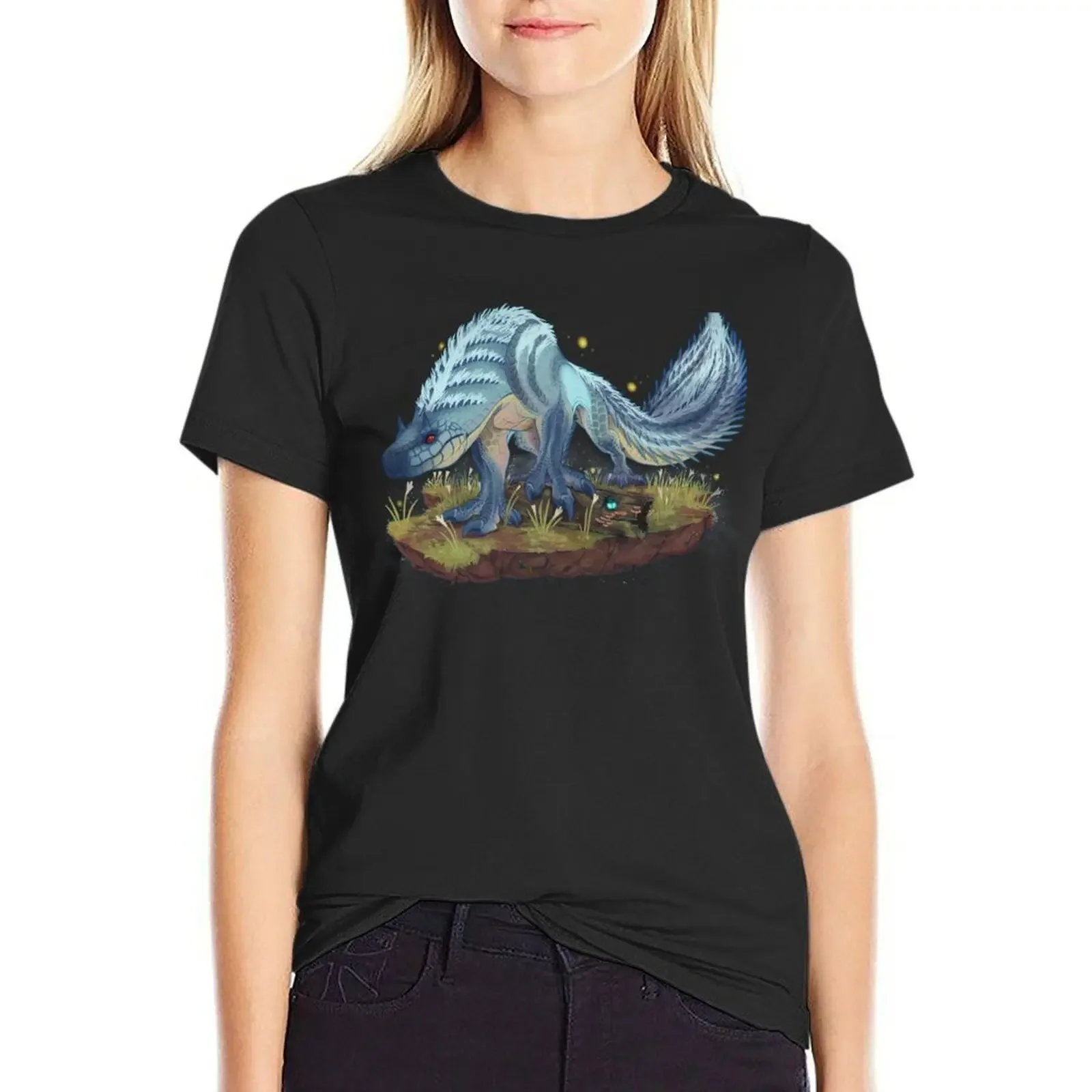 Fanged Wyvern - Tobi-Kadachi T-Shirt quick drying aesthetic clothes female anime clothes Women's tops
Fanged Wyvern - Tobi-Kadachi T-Shirt quick drying aesthetic clothes female anime clothes Women's tops