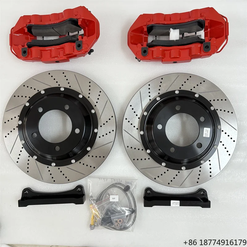 Jekit Six Pots Caliper Big Brake Disc 405x34mm Front Wheel Rear Line Rotor 2018 LX570 Hilux Models
Jekit Six Pots Caliper Big Brake Disc 405x34mm Front Wheel Rear Line Rotor 2018 LX570 Hilux Models