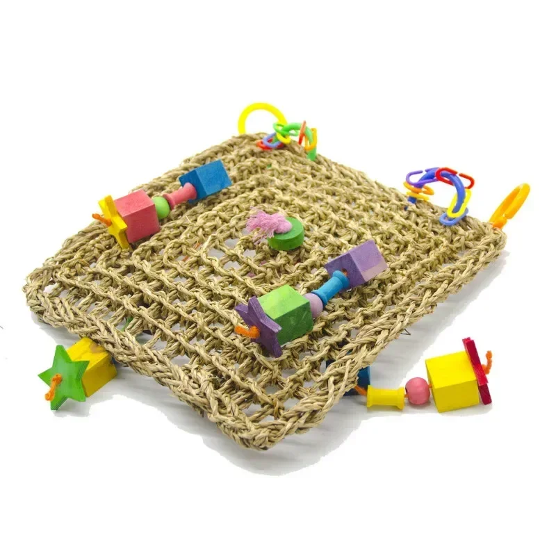 1PCS Parrot Natural Grass Climbing Net Bird Toys Climbing Toys Gnawing Toys Parrot Toy
1PCS Parrot Natural Grass Climbing Net Bird Toys Climbing Toys Gnawing Toys Parrot Toy