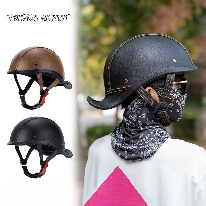 Retro motorcycle helmet point certification motorcycle helmet men and women half helmet Casco four seasons riding scooter
Retro motorcycle helmet point certification motorcycle helmet men and women half helmet Casco four seasons riding scooter