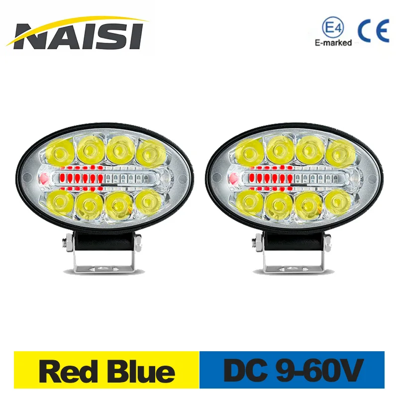 2PCS Red and Blue with Flashing Spotlight Driving Lamp Headlights Aluminum Work lights For Trucks Cars Motorcycles ATV UTV
2PCS Red and Blue with Flashing Spotlight Driving Lamp Headlights Aluminum Work lights For Trucks Cars Motorcycles ATV UTV