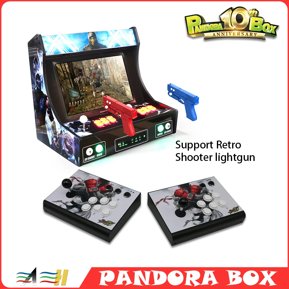 Консоль Pandora Box 10-й 28 в 1 для ретро-игр, 6 кнопок, раздельная, с поддержкой Ретро стрельбы, световой пистолет, дисплей 4:3 16:9
Консоль Pandora Box 10-й 28 в 1 для ретро-игр, 6 кнопок, раздельная, с поддержкой Ретро стрельбы, световой пистолет, дисплей 4:3 16:9