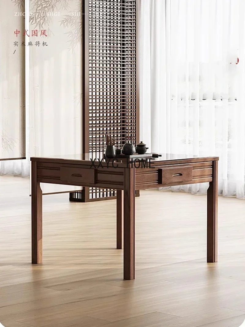 Luxury Power-driven Dining Table Wooden Dining Room Study Mahjong Table Home Relax Amusement Mesa De Comedor Home Furniture LVMC
Luxury Power-driven Dining Table Wooden Dining Room Study Mahjong Table Home Relax Amusement Mesa De Comedor Home Furniture LVMC
