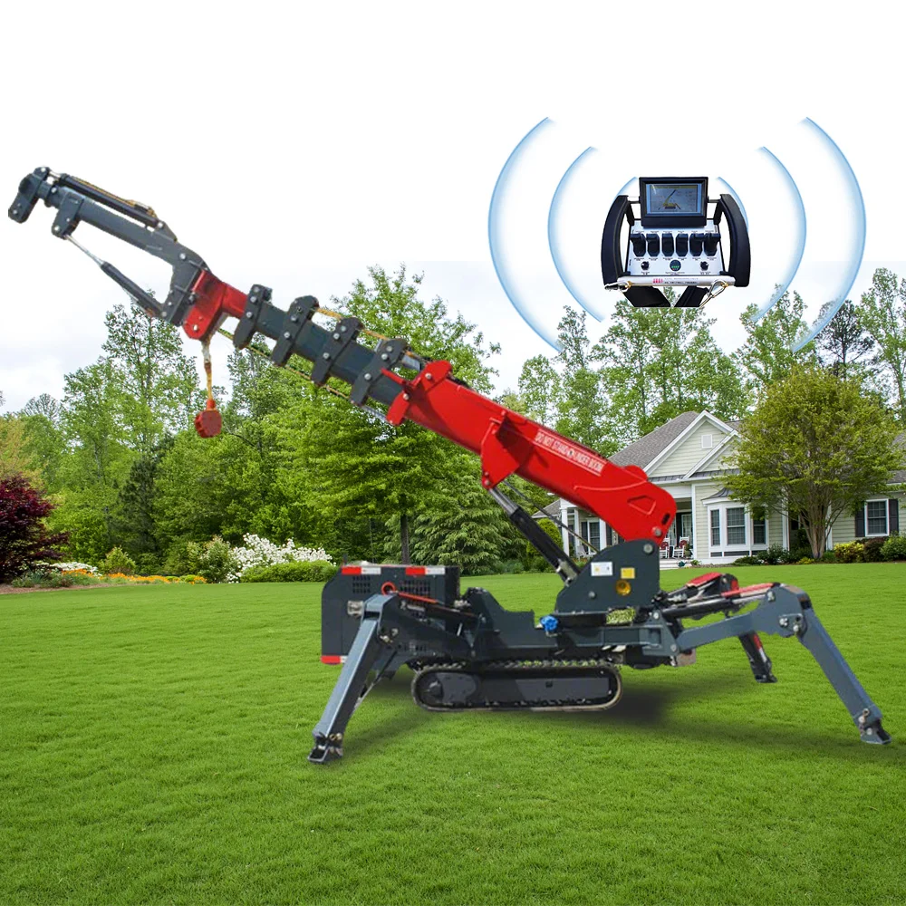Telescopic Boom Spider Crane 3 Ton 5 Ton 8 Ton Crawler Spider Crane with Fly Jib for Construction Glass Installation Pro
Telescopic Boom Spider Crane 3 Ton 5 Ton 8 Ton Crawler Spider Crane with Fly Jib for Construction Glass Installation Pro