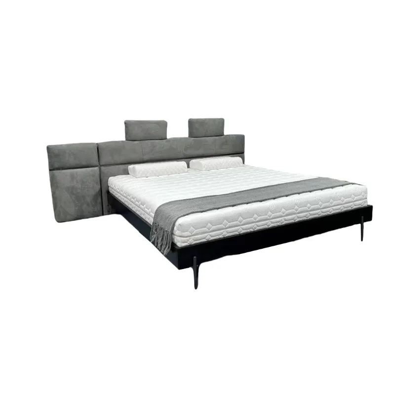 Jane Home Bedroom Wide Screen Frosted Fabric Bed Thin Backrest Bed 1.8 meters Double Bed
Jane Home Bedroom Wide Screen Frosted Fabric Bed Thin Backrest Bed 1.8 meters Double Bed