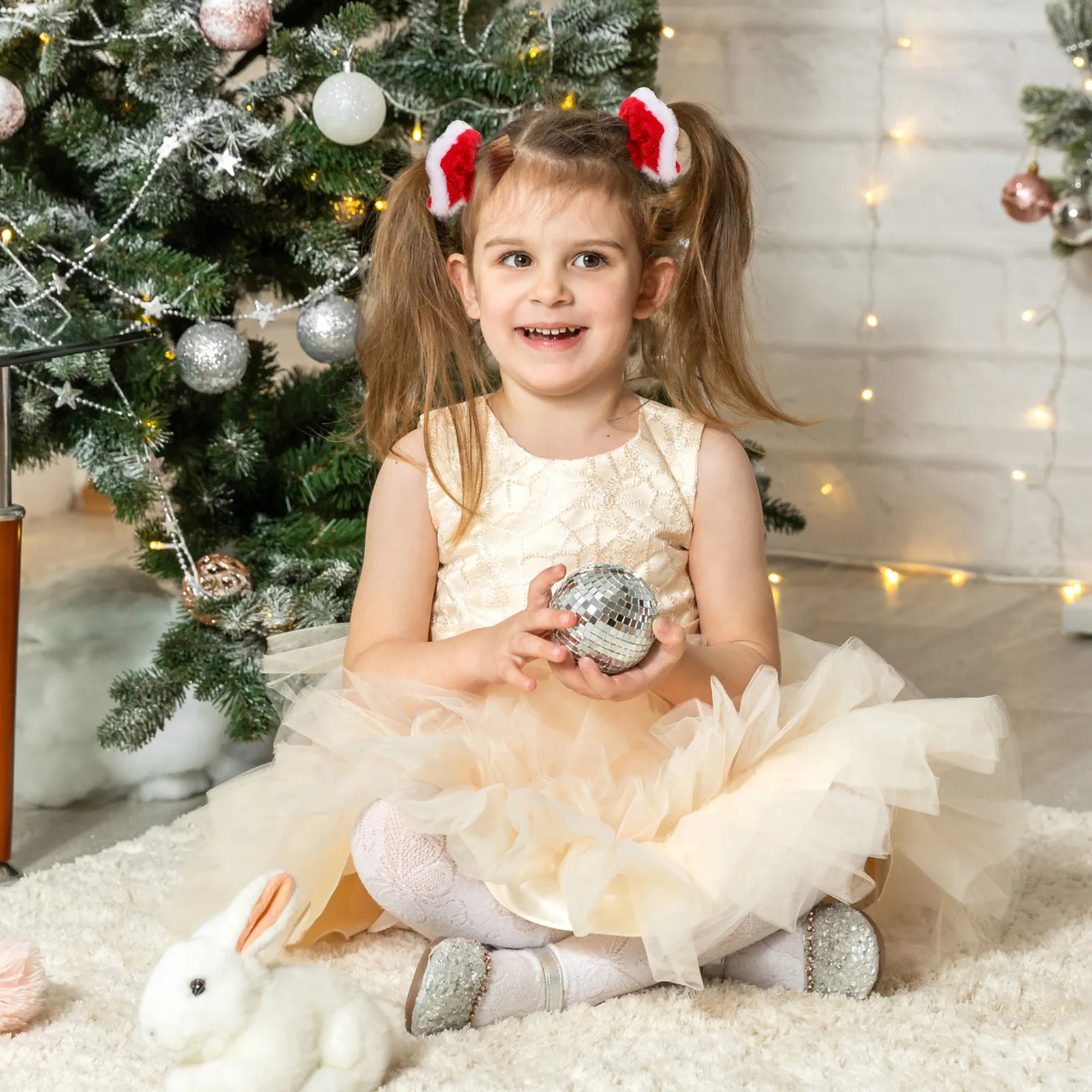 5Pcs Soft Stretchy Velour Scrunchies 11Cm Diameter Hair Elastic Ties Non-Slip Comfortable Ponytail Holder Christmas Headband
5Pcs Soft Stretchy Velour Scrunchies 11Cm Diameter Hair Elastic Ties Non-Slip Comfortable Ponytail Holder Christmas Headband