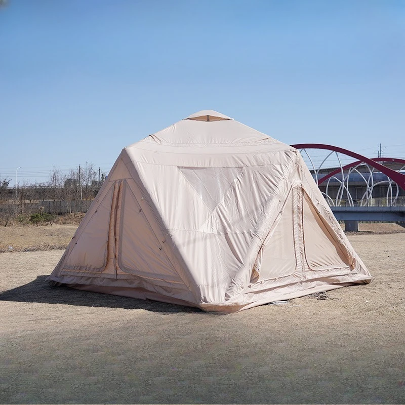 Camping inflatable tent Fast inflatable polyhedron Multi-door weatherproof
Camping inflatable tent Fast inflatable polyhedron Multi-door weatherproof