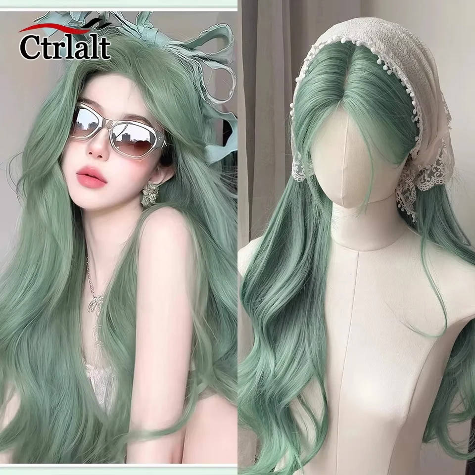 Long Green Wavy Middle Part Wigs Synthetic Cosplay Lolita Party Red Wigs for Women Natural Wig Daily Use Halloween Wig
Long Green Wavy Middle Part Wigs Synthetic Cosplay Lolita Party Red Wigs for Women Natural Wig Daily Use Halloween Wig
