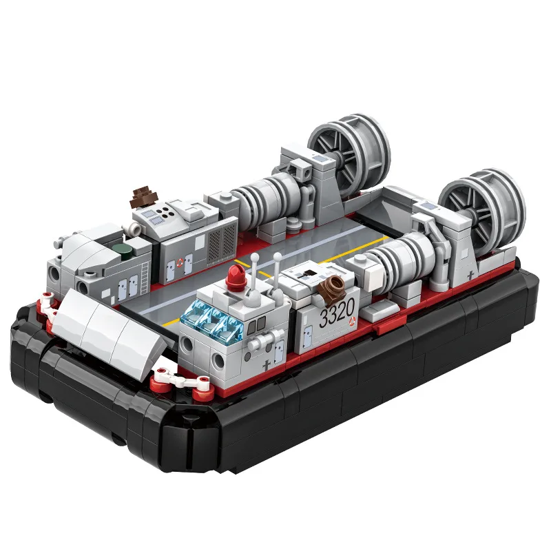 World War II Military Series Toy Ship - Small Particle Compatible Air-Cushioned Landing Craft Battle Battleship for Kids NO.3525
World War II Military Series Toy Ship - Small Particle Compatible Air-Cushioned Landing Craft Battle Battleship for Kids NO.3525