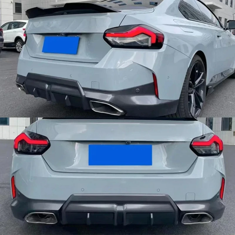 For BMW 2 Series G42 M240 230i 240i Real Dry Carbon Fiber Rear Bumper Diverter Spoiler Diffuser Front Lip Chin Body Kit 2021+
For BMW 2 Series G42 M240 230i 240i Real Dry Carbon Fiber Rear Bumper Diverter Spoiler Diffuser Front Lip Chin Body Kit 2021+