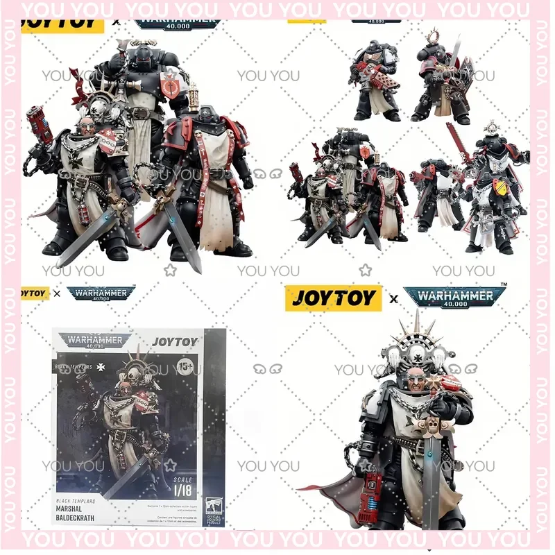 1/18 JOYTOY Action Figure for 40K Black Templar and Mechas Anime Model Toy
1/18 JOYTOY Action Figure for 40K Black Templar and Mechas Anime Model Toy
