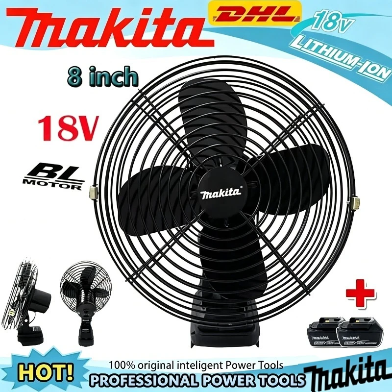 Makita Cordless Strong Wind Fan Camping Fan Outdoor Fishing Desktop Portable Metal Fan For Makita Battery Power Tool
Makita Cordless Strong Wind Fan Camping Fan Outdoor Fishing Desktop Portable Metal Fan For Makita Battery Power Tool