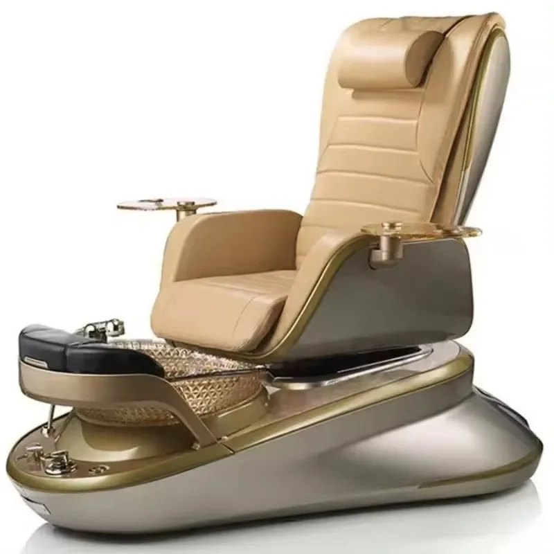 Electric massage foot massage chair High-end spa salon manicure pedicure foot soaking chair
Electric massage foot massage chair High-end spa salon manicure pedicure foot soaking chair