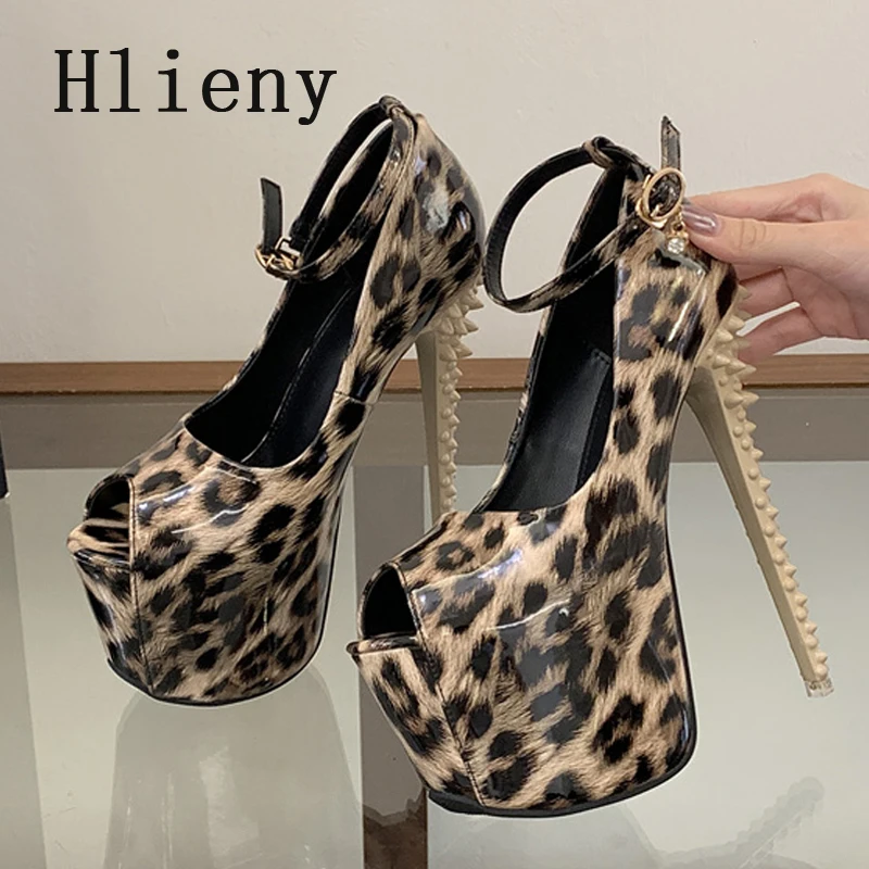 Hlieny Sexy Designer Leopard print Pumps Women Peep Toe Platform High Heels Ladies Party Nightclub Stripper Female Sandals Shoes
Hlieny Sexy Designer Leopard print Pumps Women Peep Toe Platform High Heels Ladies Party Nightclub Stripper Female Sandals Shoes
