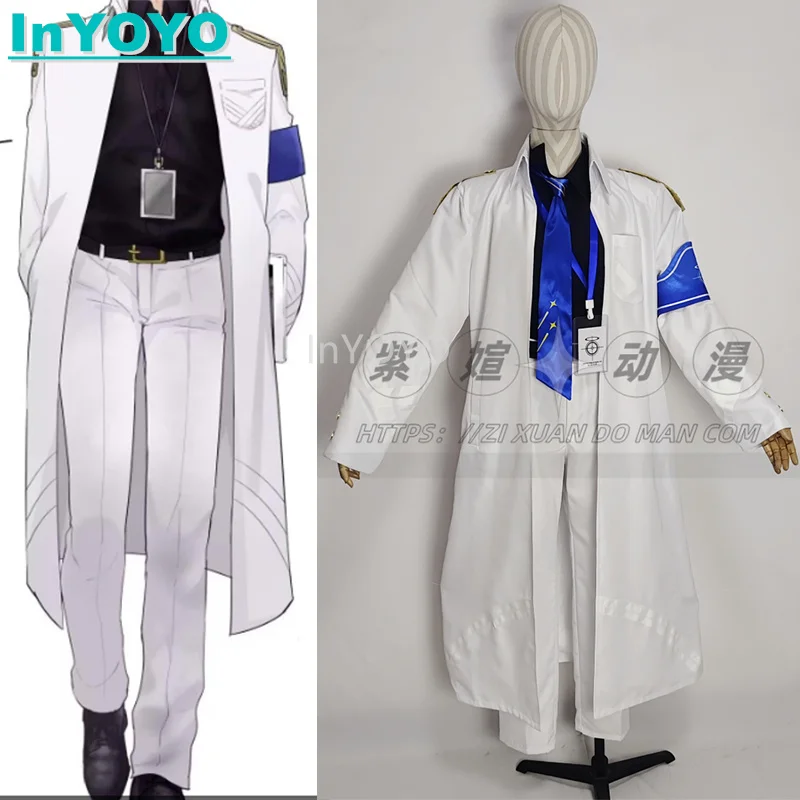 InYOYO Schale Work Clothes Cosplay Costume Blue Archive Game Suit Long Coat Top Pants Halloween Party Outfit Women Customized Ne
InYOYO Schale Work Clothes Cosplay Costume Blue Archive Game Suit Long Coat Top Pants Halloween Party Outfit Women Customized Ne