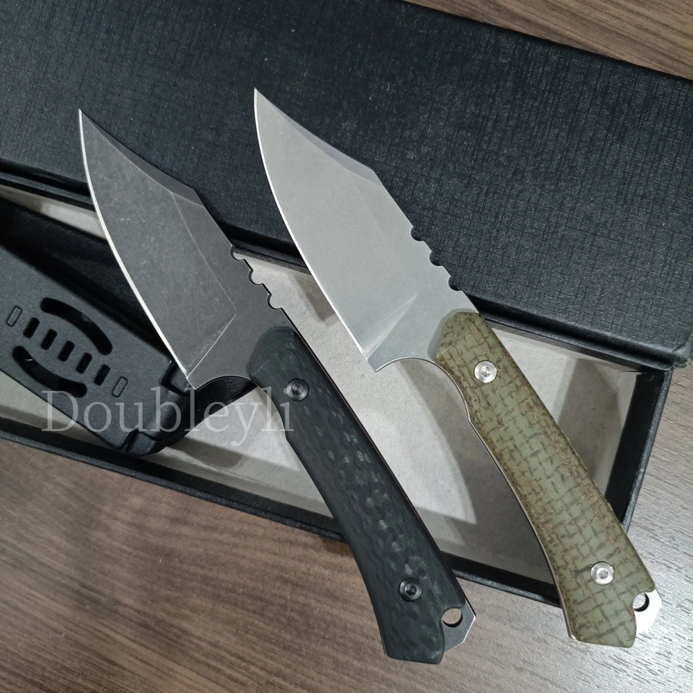 Outdoor Adventure Straight Knives G10 + Carbon Fiber Handle Portable Practical Cutting Knives EDC Rescue Knives Emergency Tools
Outdoor Adventure Straight Knives G10 + Carbon Fiber Handle Portable Practical Cutting Knives EDC Rescue Knives Emergency Tools