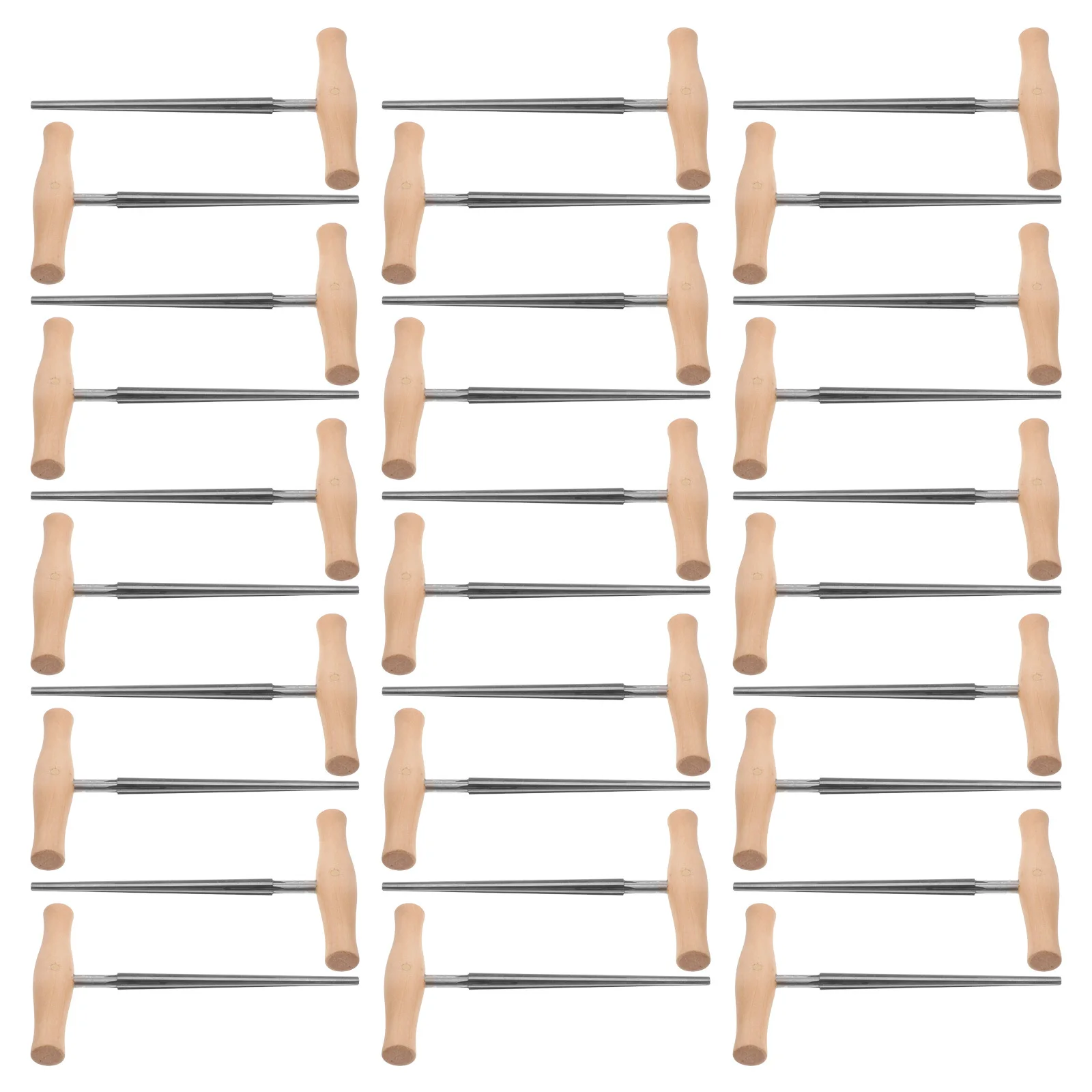 24Pcs Violin Peg Hole Reamer Precise Tapered 1:30 Peg Hole Tool Wooden Handle for Luthiers Viola Repair Smooth Finishing Tool 
24Pcs Violin Peg Hole Reamer Precise Tapered 1:30 Peg Hole Tool Wooden Handle for Luthiers Viola Repair Smooth Finishing Tool