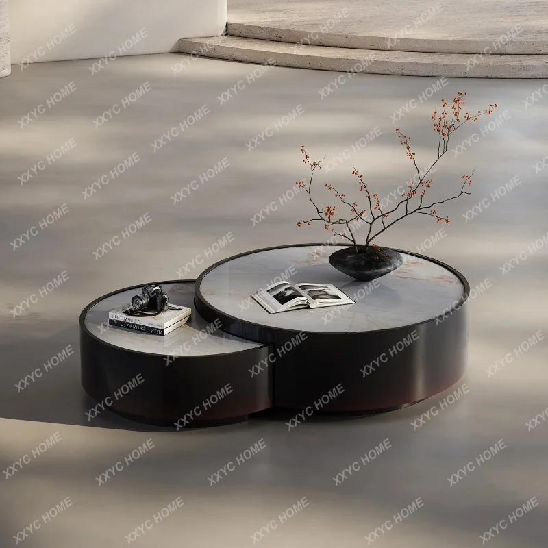 minimalist luxury stone round coffee table living room home modern simple gradual change paint art advanced sense
minimalist luxury stone round coffee table living room home modern simple gradual change paint art advanced sense