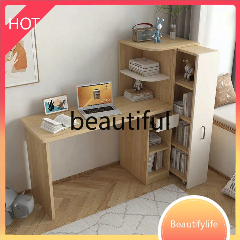 Modern simple household small apartment desk cabinet integrated writing table cream work table study 51
Modern simple household small apartment desk cabinet integrated writing table cream work table study 51