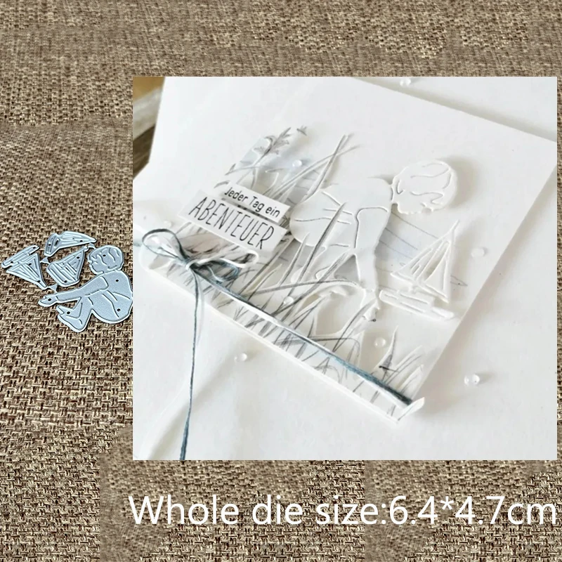 Металлический трафарет XLDesign, форма для высечки, украшение для мальчиков и кораблей, скрапбукинг, высечка для альбома, бумаги, тиснение для рукоделия 
Металлический трафарет XLDesign, форма для высечки, украшение для мальчиков и кораблей, скрапбукинг, высечка для альбома, бумаги, тиснение для рукоделия