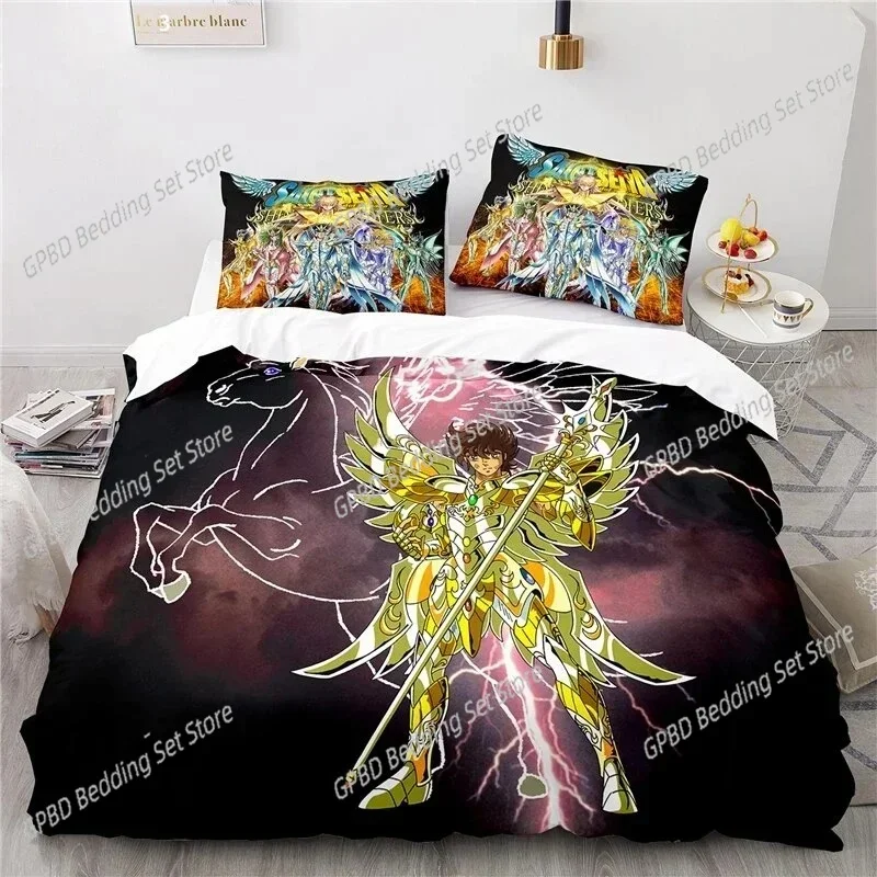 Anime Saint Seiya 3D Bedding Set Duvet Cover Pillowcases Single Twin Full Queen King Size Home Decor Quilt Boys Gift Quilt Cover
Anime Saint Seiya 3D Bedding Set Duvet Cover Pillowcases Single Twin Full Queen King Size Home Decor Quilt Boys Gift Quilt Cover