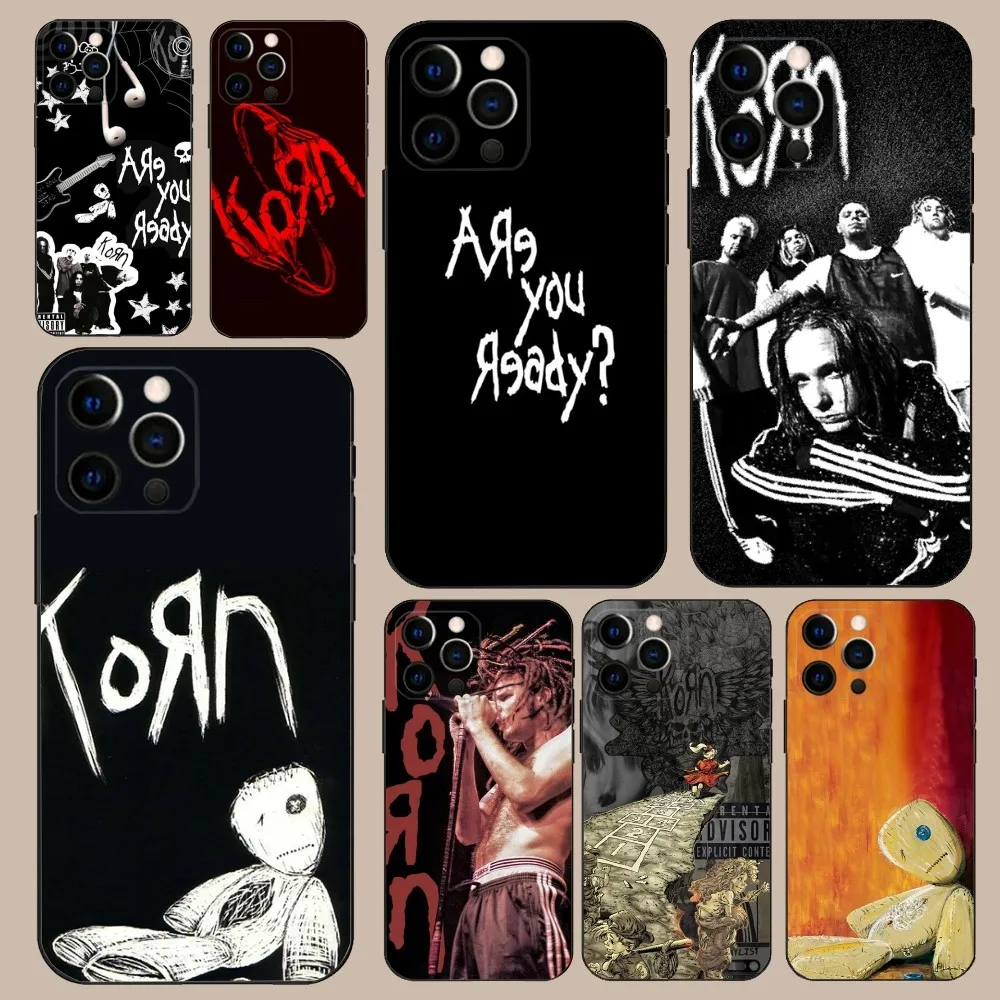Metal Band K-Korn Phone Case For iPhone 16,15,14,13,12,11,Pro,X,XS,Max,XR,Plus,Mini Soft Black Cover
Metal Band K-Korn Phone Case For iPhone 16,15,14,13,12,11,Pro,X,XS,Max,XR,Plus,Mini Soft Black Cover