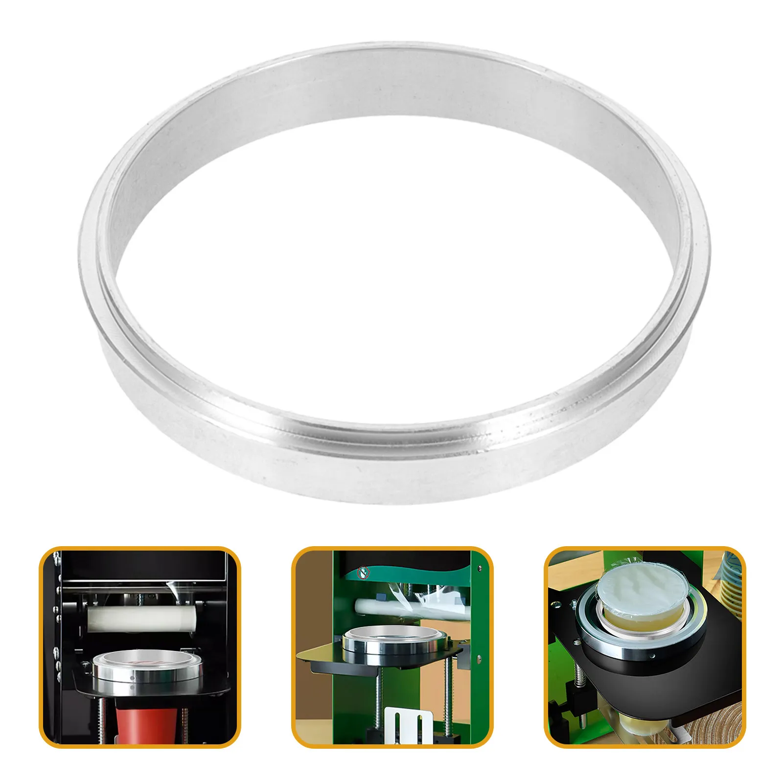 Automatic Sealing Machine Accessories Aluminum Ring Durable Cup Sealer Ring for Milk Tea Coffee Sealer Machine
Automatic Sealing Machine Accessories Aluminum Ring Durable Cup Sealer Ring for Milk Tea Coffee Sealer Machine