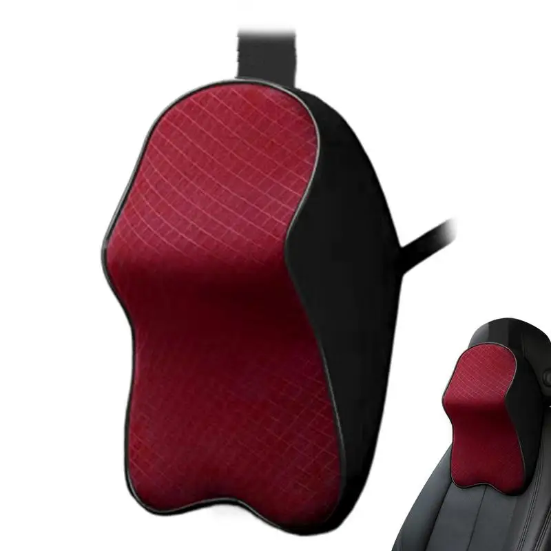 Automotive Headrest Pillow Comfortable Headrest Car Neck Pillow Soft Lumbar Support Cushion Flexible Foam Breathable Adjustable
Automotive Headrest Pillow Comfortable Headrest Car Neck Pillow Soft Lumbar Support Cushion Flexible Foam Breathable Adjustable