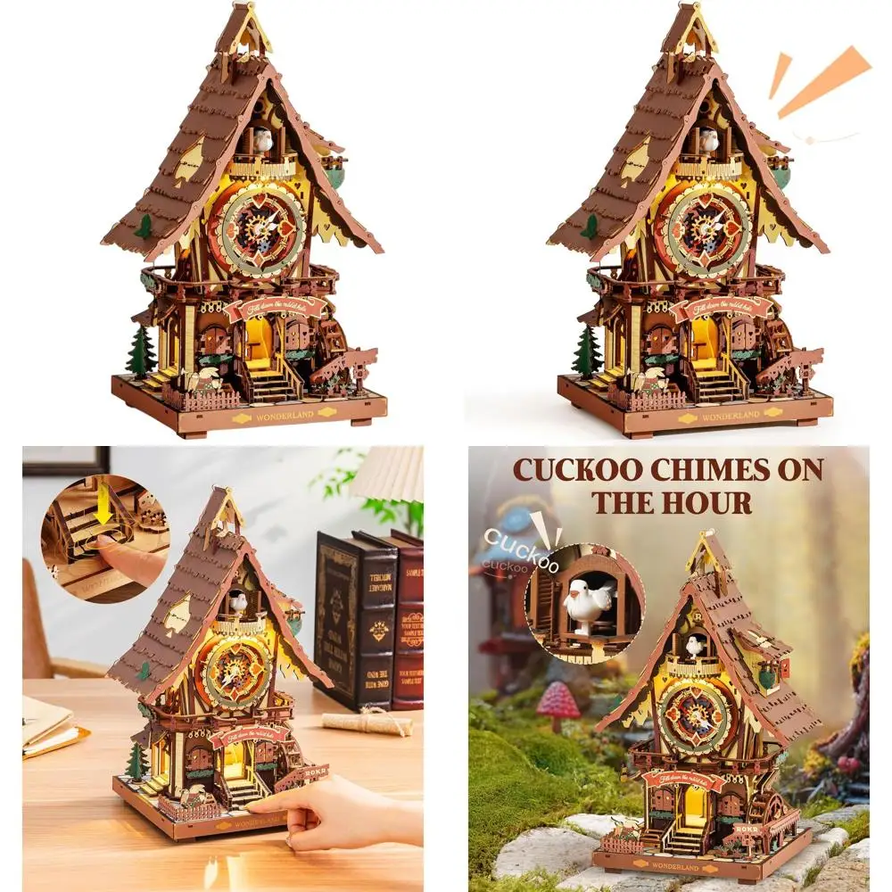 3D деревянные механические часы-головоломка - сборка своими руками для взрослых, уникальный подарок для декора
3D деревянные механические часы-головоломка - сборка своими руками для взрослых, уникальный подарок для декора