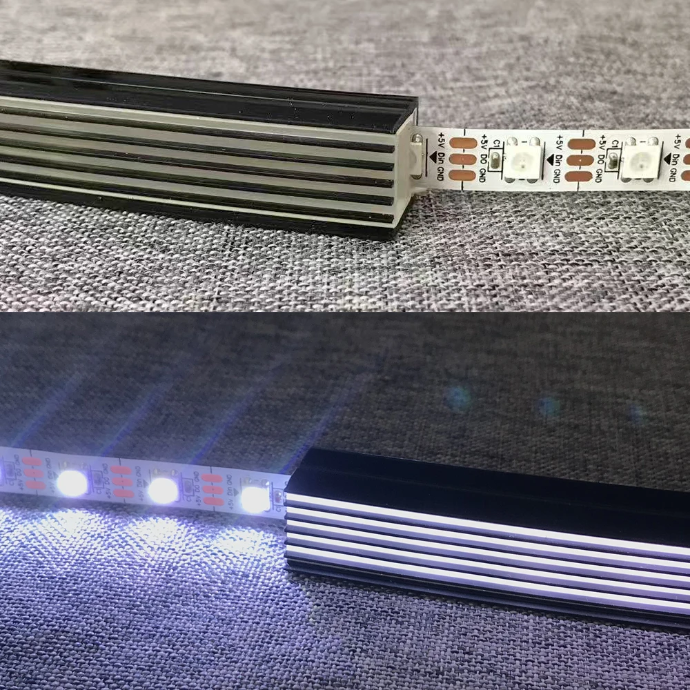 0.5m-5m LED Diffuser Silicone Tube Protection Cover Anti-glare Flexible Bandable IP67 for 12mm 2835/3535/5050 LED Strip Light
0.5m-5m LED Diffuser Silicone Tube Protection Cover Anti-glare Flexible Bandable IP67 for 12mm 2835/3535/5050 LED Strip Light