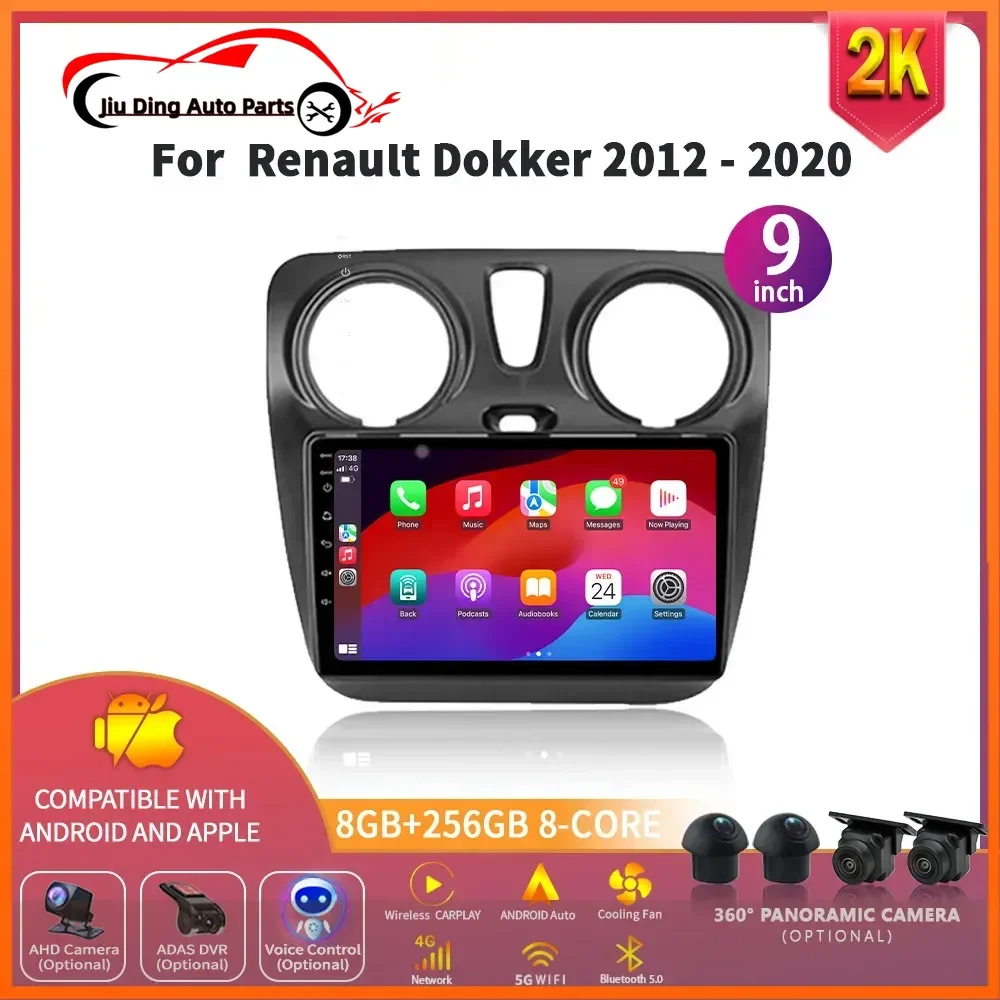 For Renault Dokker 2012 - 2020 Navigation 4G GPS Bluetooth Auto Carplay 360 Camera Android 14 Car Radio Multimedia Video Player
For Renault Dokker 2012 - 2020 Navigation 4G GPS Bluetooth Auto Carplay 360 Camera Android 14 Car Radio Multimedia Video Player