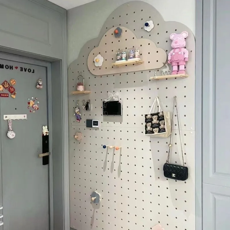 Entrance hole board shelf wooden display storage wall cloud storage rack wall hanger painting
Entrance hole board shelf wooden display storage wall cloud storage rack wall hanger painting