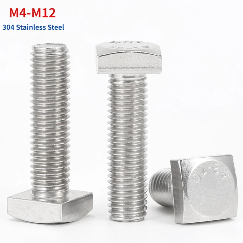 M4 M5 M6 M8 M10 M12 GB35 304 A2 Stainless Steel Square Foursquare Quadrate Shape Type Head Screw Bolt
M4 M5 M6 M8 M10 M12 GB35 304 A2 Stainless Steel Square Foursquare Quadrate Shape Type Head Screw Bolt