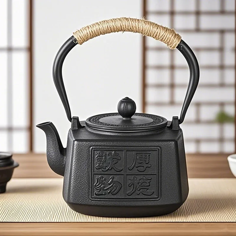 Cast iron tea infuser pot Vintage Kungfu tea kettle Uncoated Cast iron teapot Induction cooker gas stove universal water Kettle
Cast iron tea infuser pot Vintage Kungfu tea kettle Uncoated Cast iron teapot Induction cooker gas stove universal water Kettle