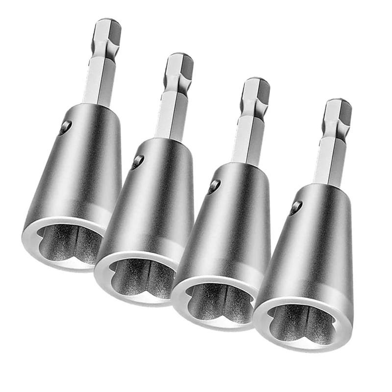 4 PCS Electrician's Fast Automatic Paralleling Device Silver Metal Wire Twister Tool For Drill
4 PCS Electrician's Fast Automatic Paralleling Device Silver Metal Wire Twister Tool For Drill