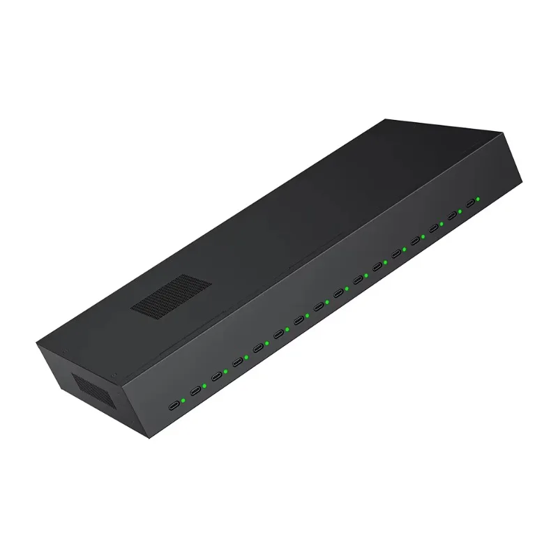 USB-C 16 Port 600W PD Industrial Powered Multiport Charging Station 30W Per Port
USB-C 16 Port 600W PD Industrial Powered Multiport Charging Station 30W Per Port