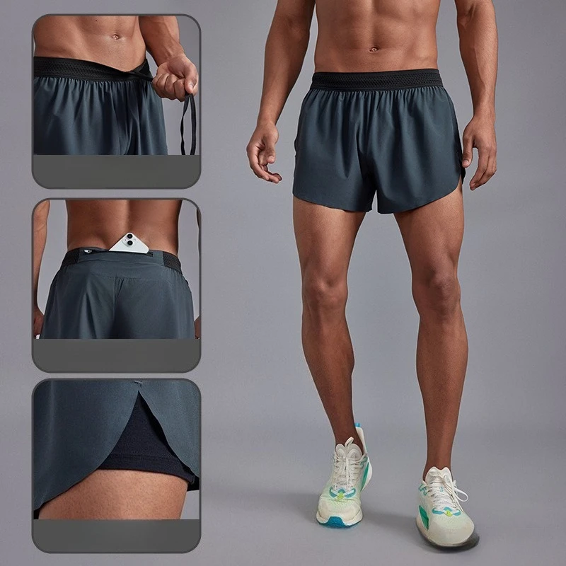 2026 Mens 3 Inch Ultra Light Seamless Quick Dry Running Shorts with Liner for Trail Road Racing Training
2026 Mens 3 Inch Ultra Light Seamless Quick Dry Running Shorts with Liner for Trail Road Racing Training