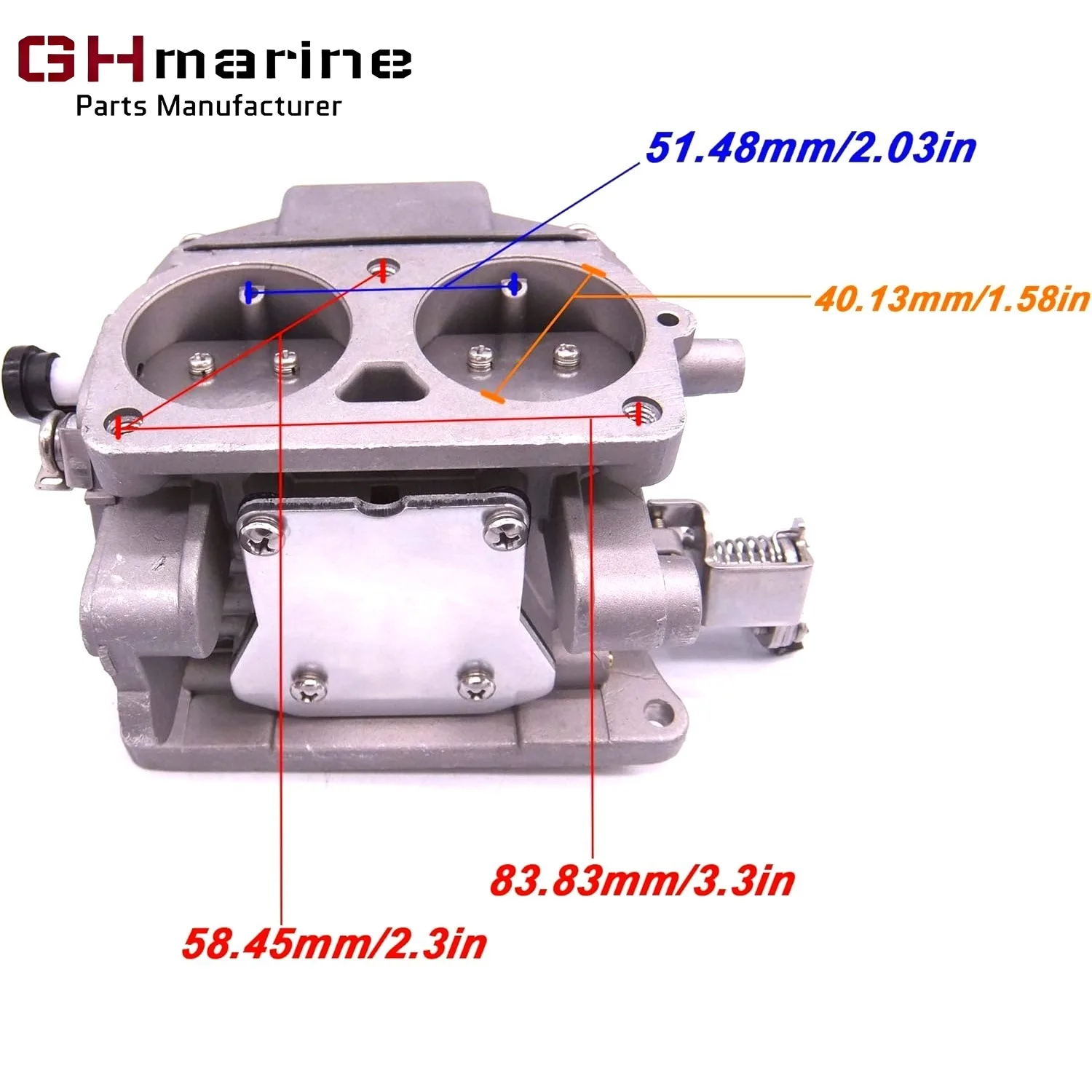 Carburetor Carb Assy for Yamaha Outboard Engine E40G E40J E40 40HP 2-Stroke 6F6-14301-00 01 02 03 04 05 06 6F5-14301-00
Carburetor Carb Assy for Yamaha Outboard Engine E40G E40J E40 40HP 2-Stroke 6F6-14301-00 01 02 03 04 05 06 6F5-14301-00