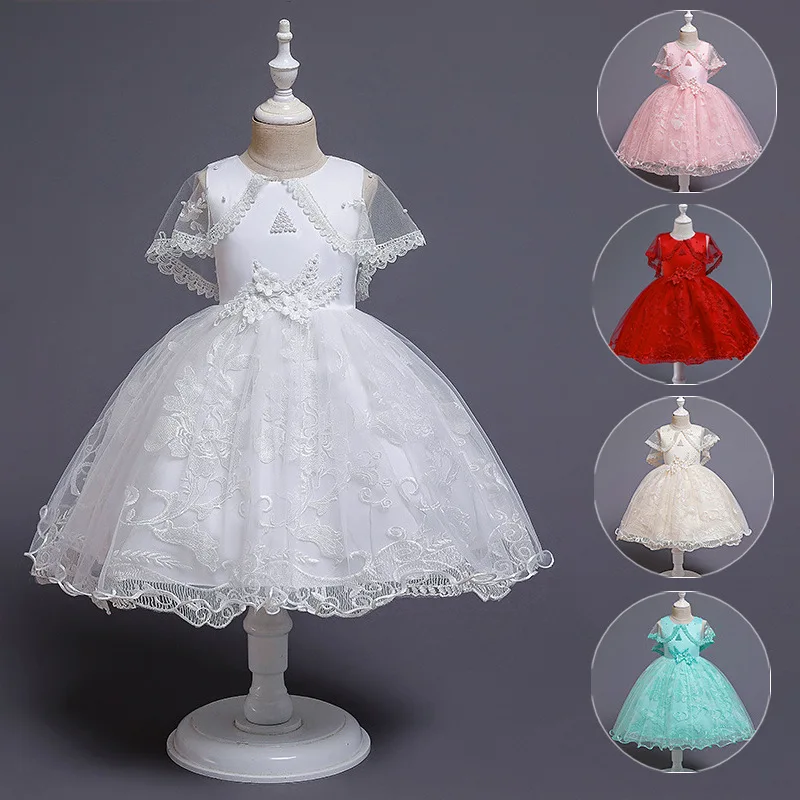 Children's Dress Female Princess Year-old Flower Girl Festival Performance High-end Catwalk Summer Lace Fluffy Wedding
Children's Dress Female Princess Year-old Flower Girl Festival Performance High-end Catwalk Summer Lace Fluffy Wedding