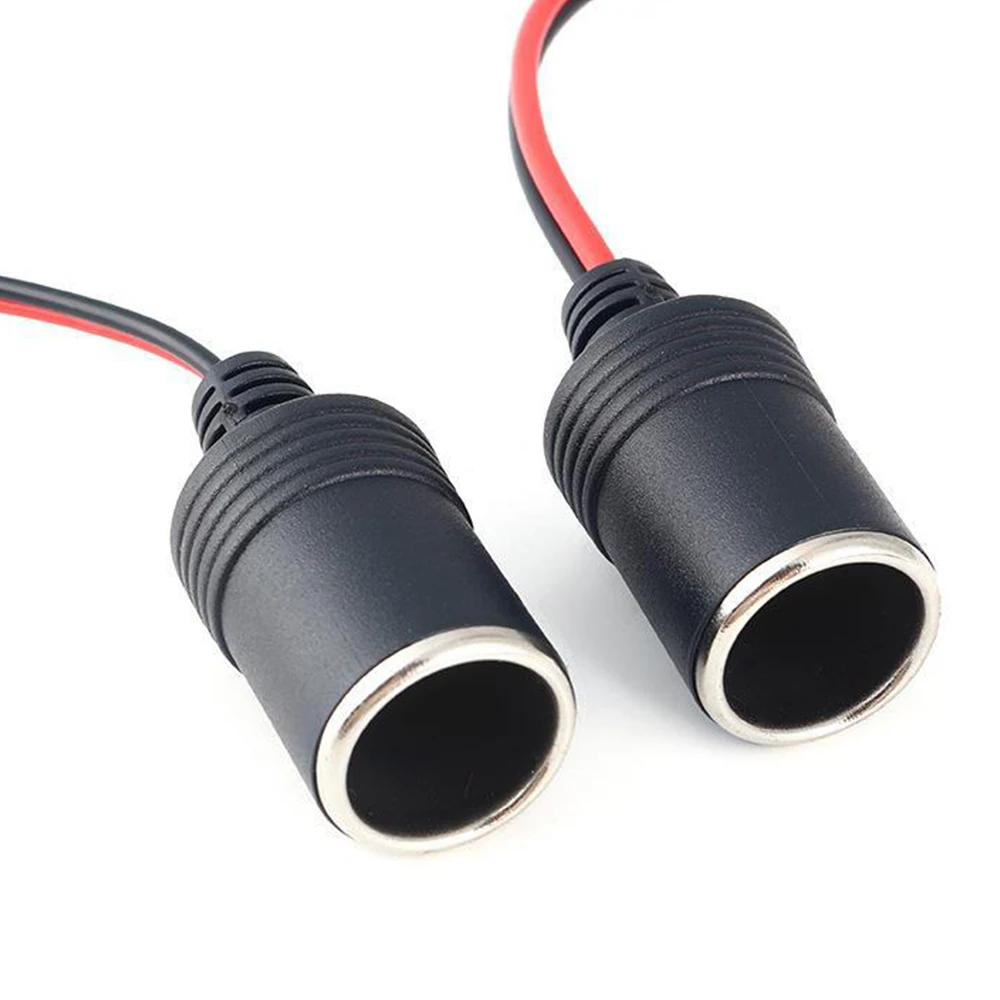 12V Car Cigarette Lighter Adapter with Female Socket Plug - 10A/15A/20A 200W Power, 30cm Cable for Vehicle Accessories
12V Car Cigarette Lighter Adapter with Female Socket Plug - 10A/15A/20A 200W Power, 30cm Cable for Vehicle Accessories