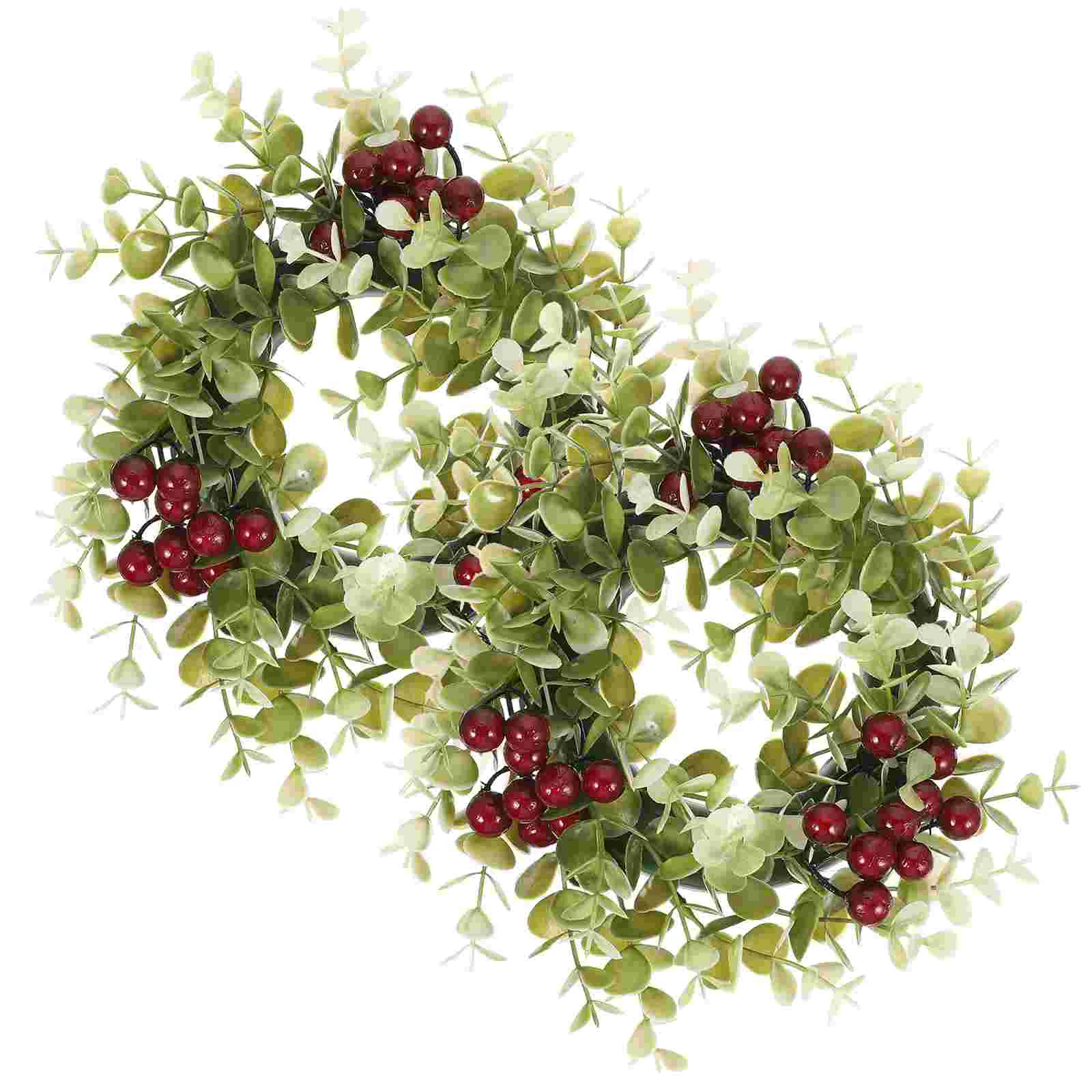 2 Pcs Garland Party Wreath Xmas Tale Mini Candles Ring Decor Christmas Table Pe (plastic) Tea Light Flower
2 Pcs Garland Party Wreath Xmas Tale Mini Candles Ring Decor Christmas Table Pe (plastic) Tea Light Flower